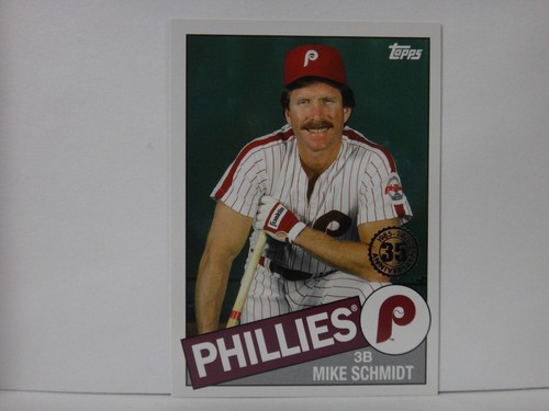 B1 2020 Topps Update 1985 35th Anniversary 85TB-35 Mike Schmidt Phillies