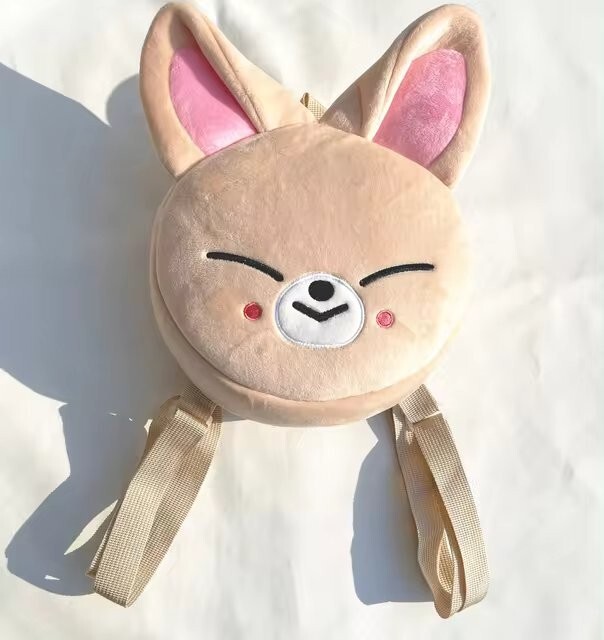 Stray kids Bag Skzoo Backpack - Wolfchan, Dwaekki, Quokka, Leebit