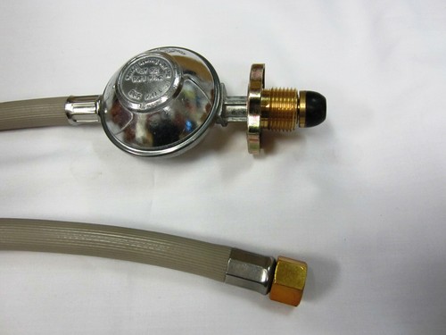 BromicMade Quality Durable 1/4" 2.8 kPa 1.8m LPG Gas Hose & Regulator for Cooker - Picture 9 of 14