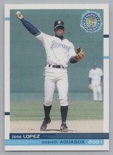 Jose Lopez 2001 Grandstand Everett AquaSox