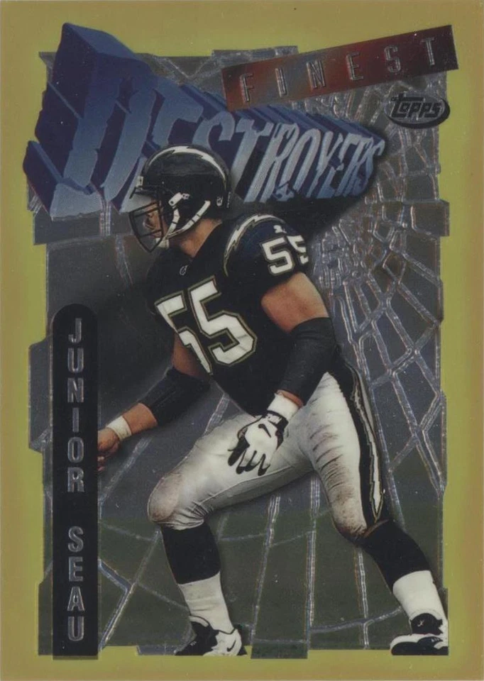 1996 Topps Finest Junior Seau #22