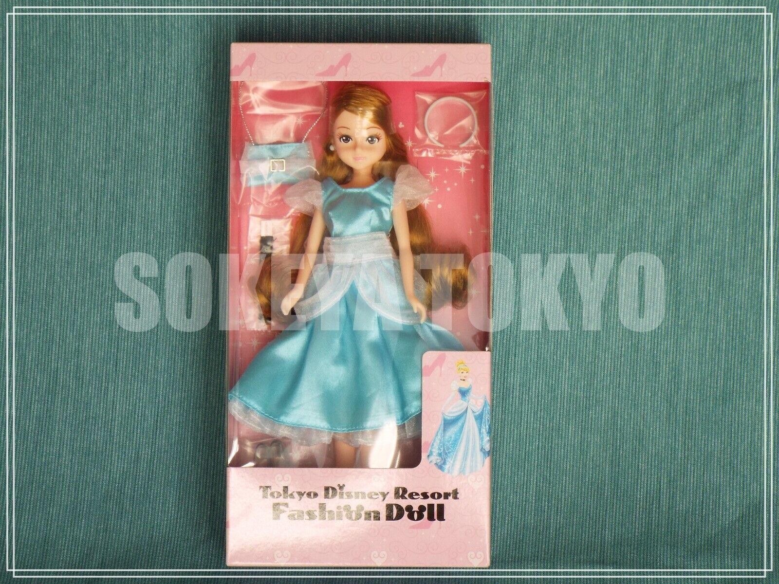 Tokyo Disney Resort TDR Exclusive Fashion Doll CINDERELLA and MINNIE MOUSE  SET