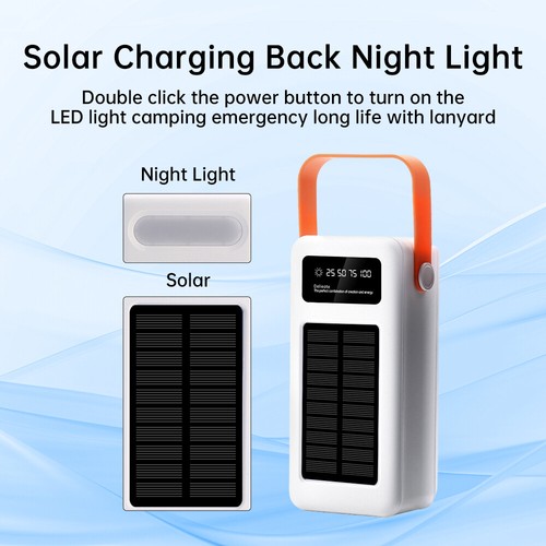 DIY Solar 28 Cells 18650 Battery Case 22.5W Fast-charging Mobile Power Bank Kit - Photo 9 sur 21