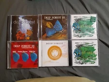 Deep Forest 6 CD Lot Ambient World Electronic Enigma Nature