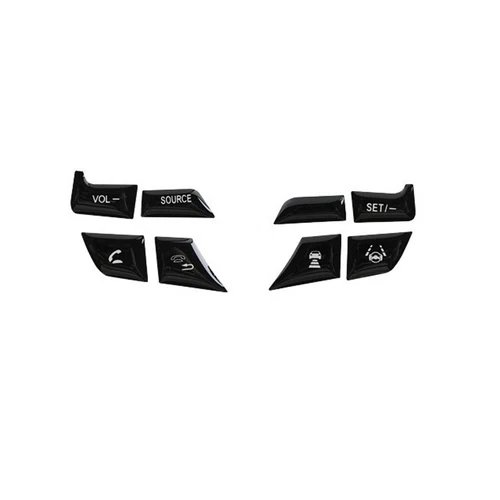 13pcs For Honda Accord 10Th 2018-2021 Black Steering Wheel Button Frame Trim - Picture 11 of 11