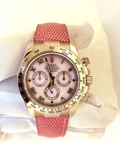 Rolex Daytona Pink Women's Watch 