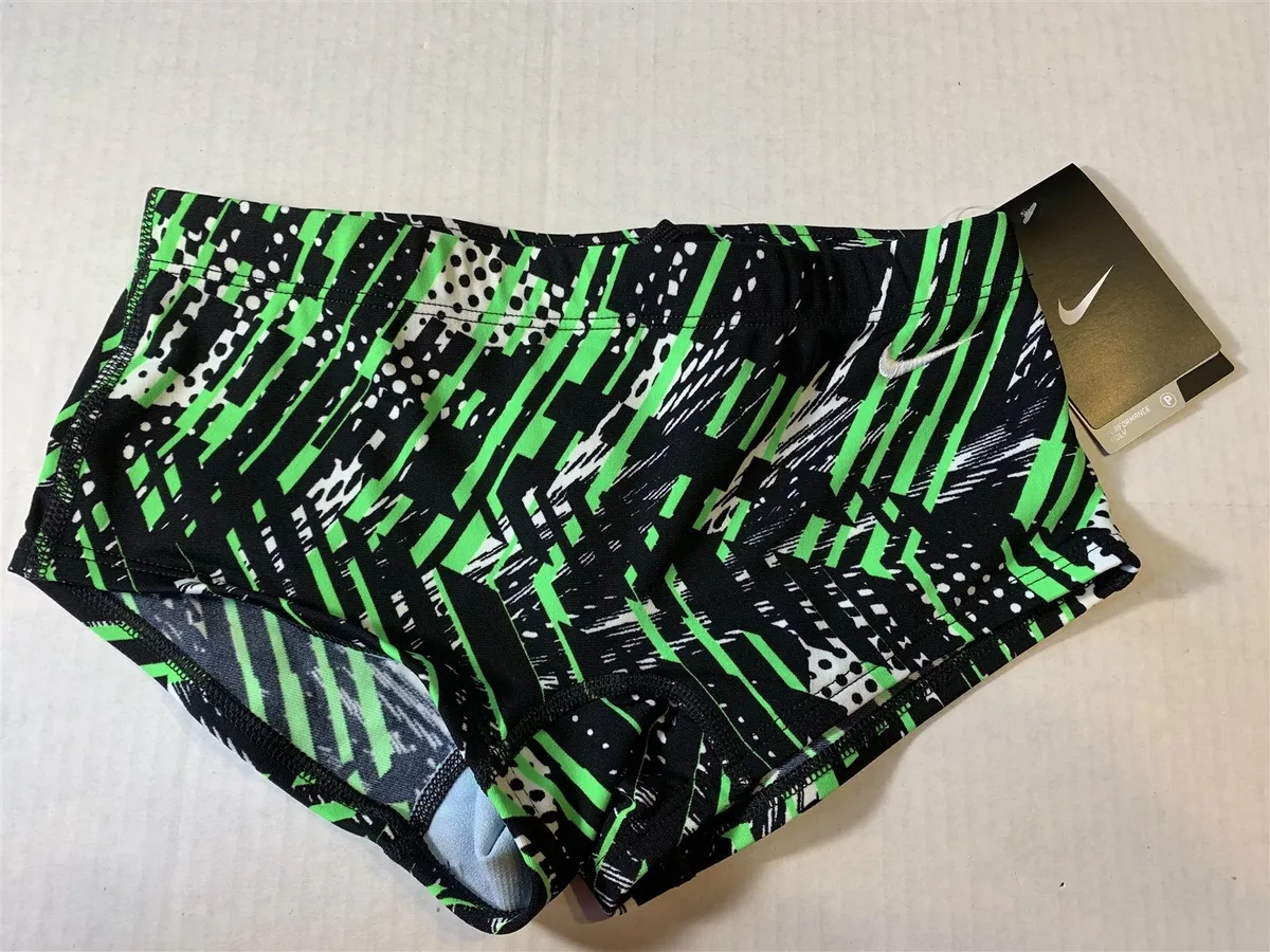 bros tweede metaal Nike Men&#039;s Shark Mod Swimsuit Brief Size 26 NESS7032-378 Rage Green  Competition | eBay