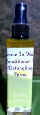 Handmade 4 oz Leave In Conditioner & Detangler