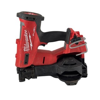 Milwaukee 2909 20 M18 FUEL 18V Li Ion Cordless Coil Roofing Nailer AS IS
