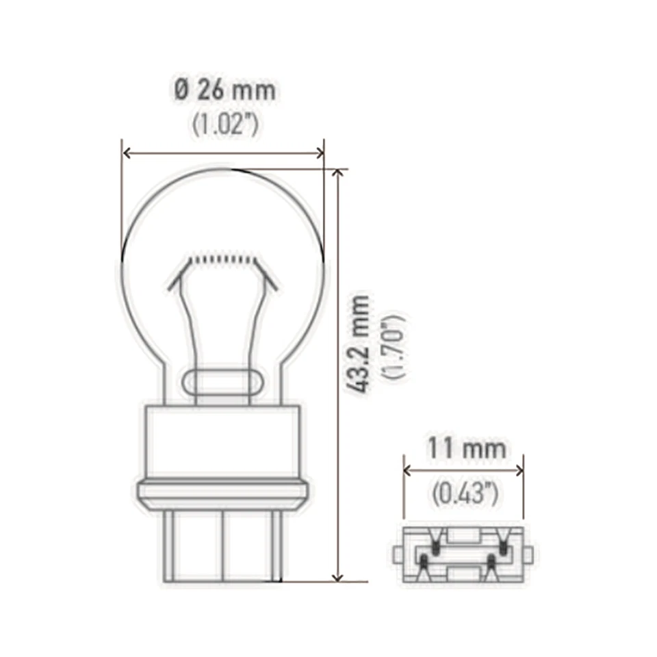 Bombilla de estacionamiento para Chevrolet Astro 1995-2005 Foto 2 de 4