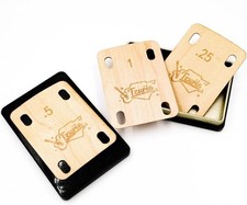 Electric Guitar Neck Shims Set of 3 Precision Shim - 0.25 , 0.50 , 1.00 - Solid