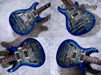 Paul Reed Smith (prs) 2014 Custom 24 SEMI-HOLLOW 10TOP Faded Blue