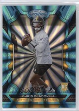 2022 Certified Rookies FOTL FOTL Mirror Teal 15/20 Chris Oladokun #180 10ek