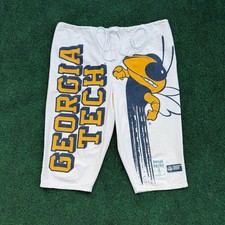 Vintage Deadstock Georgia Tech Yellow Jackets Sweet Sacks Linebacker Shorts OSFA