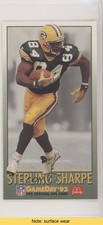 1993 Fleer McDonald's NFL GameDay Sterling Sharpe #MCD6 READ 0l4h