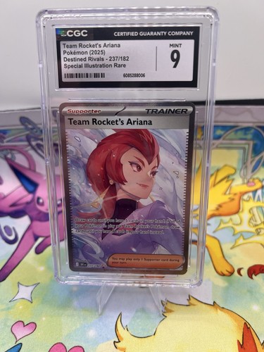 Team Rocket's Ariana graded CGC 9 for sale on eBay