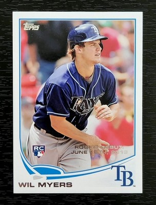2013 Topps Update Series - Rookie Debut Wil Myers #US26 (RC) Tampa Bay Rays