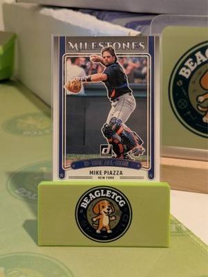 2025 Panini Donruss Milestones Mike Piazza #11 Insert