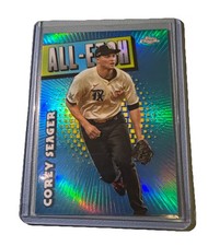 Corey Seager rare 2025 Topps Chrome All-Etch Texas Rangers CAE-13