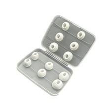 12Pieces Hygienic Ear Tip Ergonomic Sweatproof Case Travel Friendly for