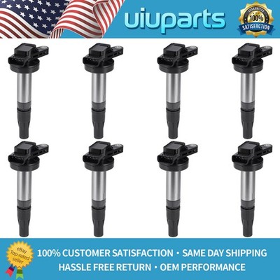 8 Ignition Coils For Jaguar XF XJ8 S-Type XJR Super XK8 Vanden Plas XK XKR 4.2L