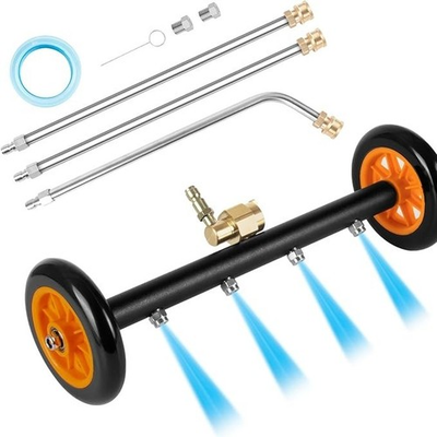#ad Undercarriage Pressure Washer Attachment 2 in 1 Cleaner Water Extension 7 Nozzle $29.97