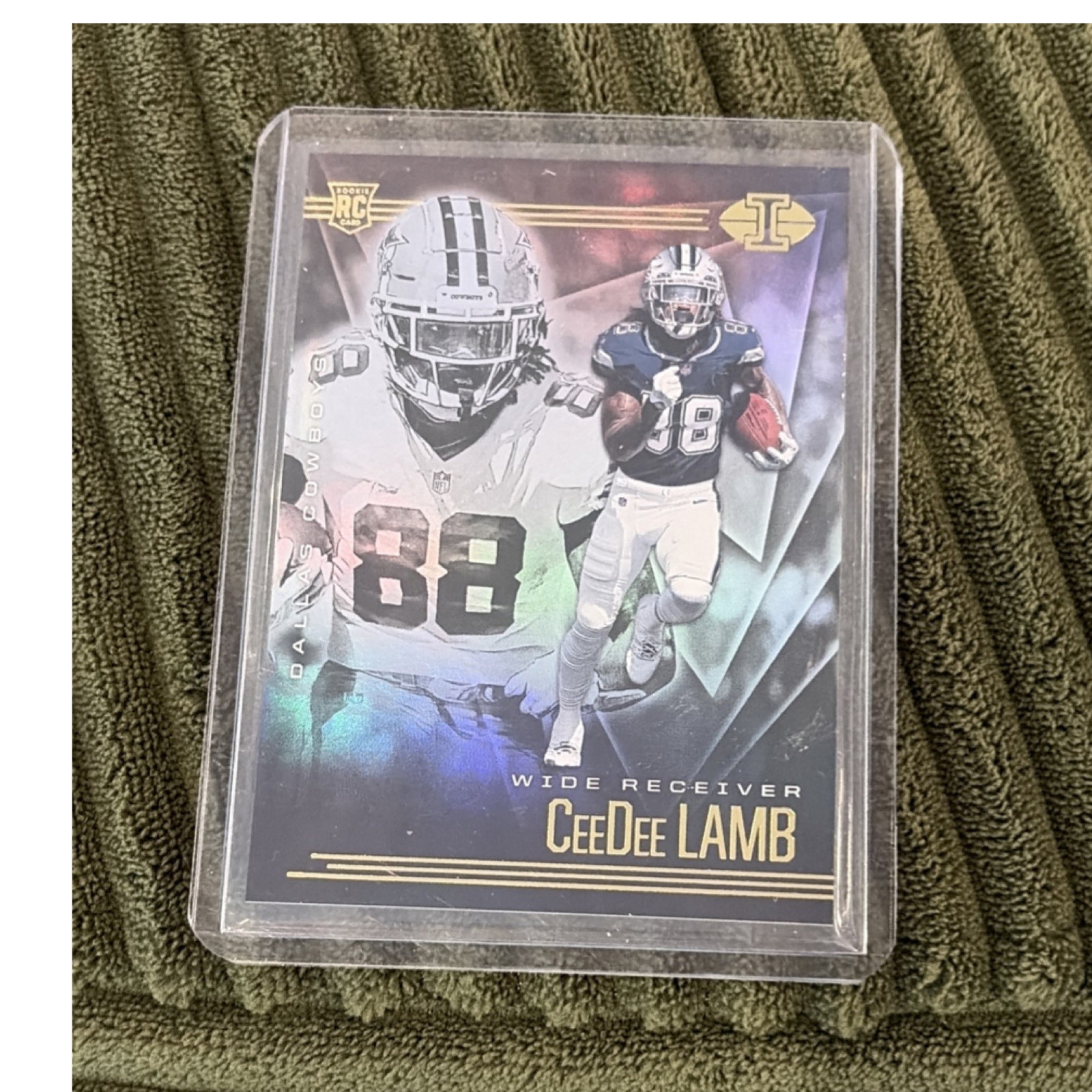 Panini 2020 Illusions Rookie CeeDee Lamb #18 Dallas Cowboys Football Card