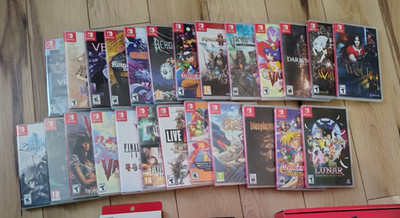 Switch 25 Game RPG Lot / Collectors Condition