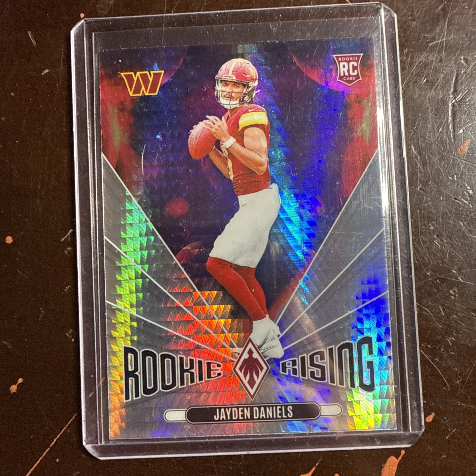 2024 Panini Phoenix - Rookie Rising Jayden Daniels #RR-JDS Hyper (RC)