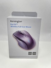 Kensington Pro Fit Full Size Wireless Mouse 2.4GHz 3 Button Black K72370US