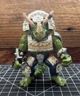 Vintage TMNT Shogun Triceraton Figure w/ Armor Ninja Turtles Playmates 1994