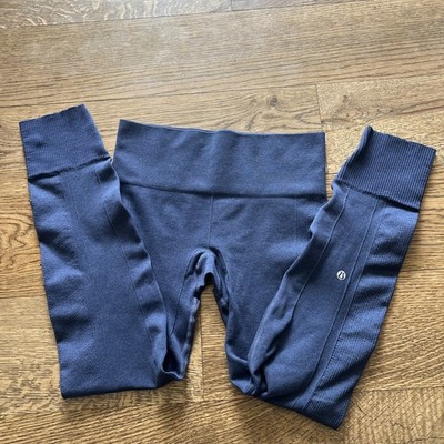 Lululemon Athletica Women s Blueish Ribbed Leggings Size 4