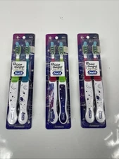 Oral B Color Changing Toothbrushes - 6 Count Ages 6+  Kids Bristles Change Color