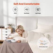 Queen Quilt Set 3Piece Lightweight Comforter Microfiber Queen Size