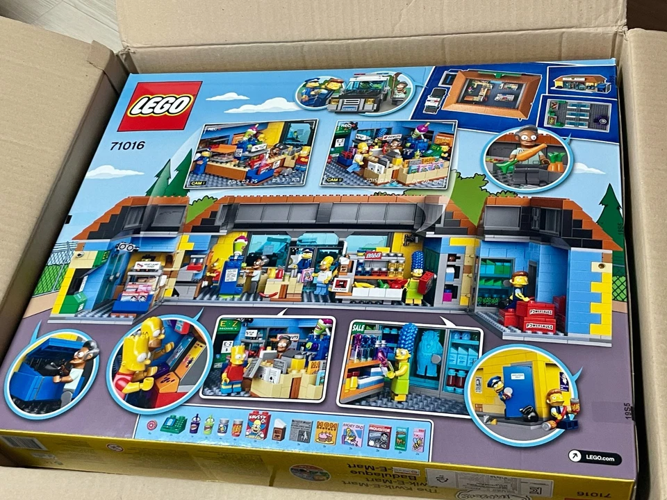 LEGO Simpsons Simpsons Kwik-E-Mart 71016 Nuevo Sellado de Fábrica Foto 3 de 4