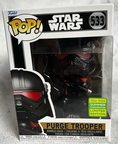Funko 533 Purge Trooper Star Wars 2022 Summer Convention Limited Edition OVP-image