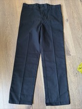 Vtg. Y2K Dickies Loose Fit, Double Knee Work Pants Navy 20H NWT