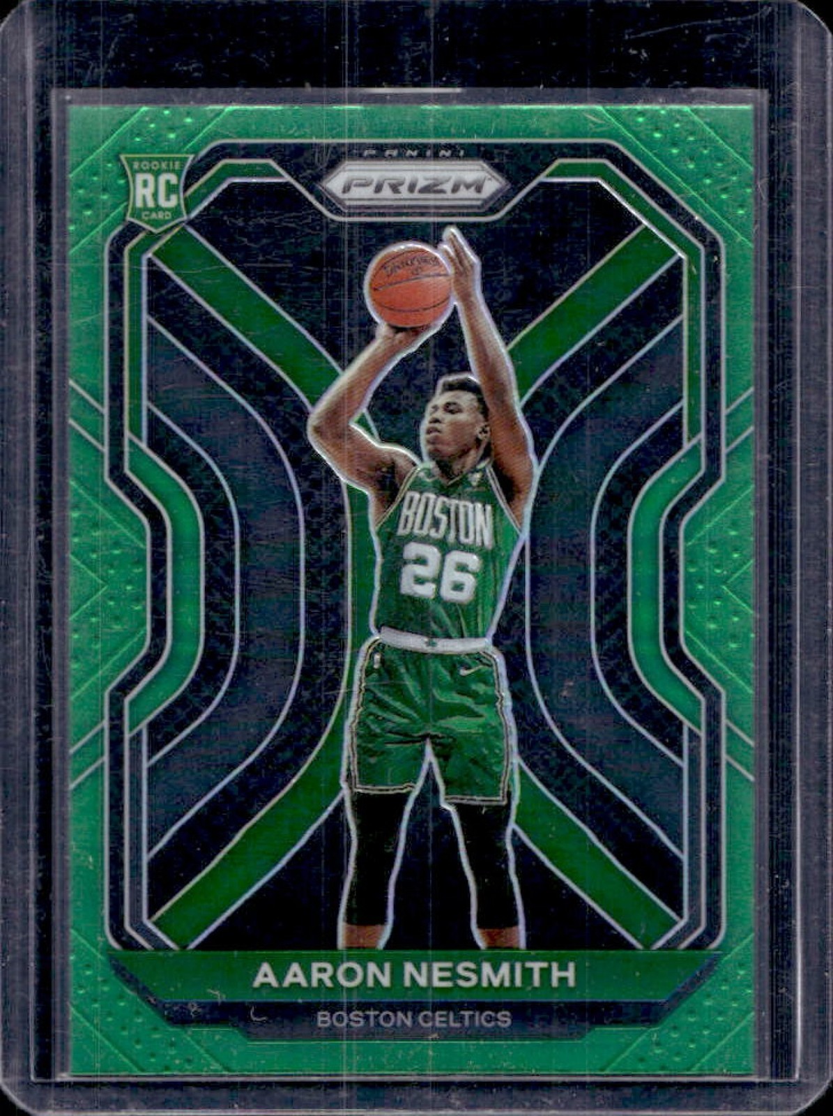2020-21 Prizm Aaron Nesmith RC Green Prizm Rookie #282 Celtics