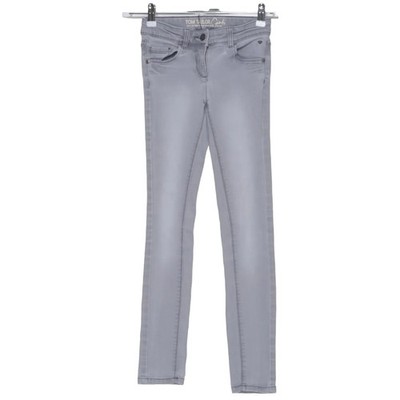 Tom Tailor, Jeans, Größe: 146, Grau, Baumwolle/Polyester, Einfarbig, Denim #lQb