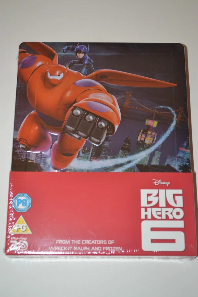 Big Hero 6 Blu ray 3D Steelbook New and Sealed - Image 2 of 4