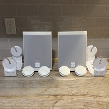 BOSTON Voyager 4 Indoor/Outdoor/Marine 2-Way Speakers - Pair w/ OEM Brackets