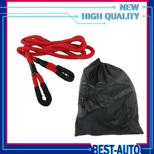 7/8"x21' Recovery Kinetic Tow Rope Energy Truck Tow Snatch Strap 21970 LBS Red