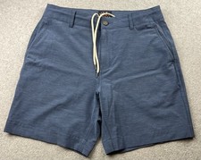 Faherty Men s All Day Shorts W30 L7 Blue