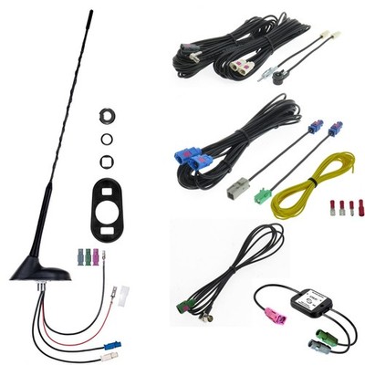 Dietz Antenna Kit A3 FM DAB+ GPS DVB-T2 43cm Rod 5m Cable DIN ISO FAKRA A3LT0L