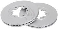 2X Bremsscheibe A.B.S. 17104 FüR Ranger Mazda Serie Ford ER EQ 4X4 UN 4WD 12V