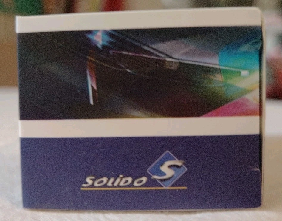 SOLIDO -VOLKSWAGEN NEW BEETLE-Modellino Auto Metallo Verde Acido 1:64 - Immagine 4 di 4