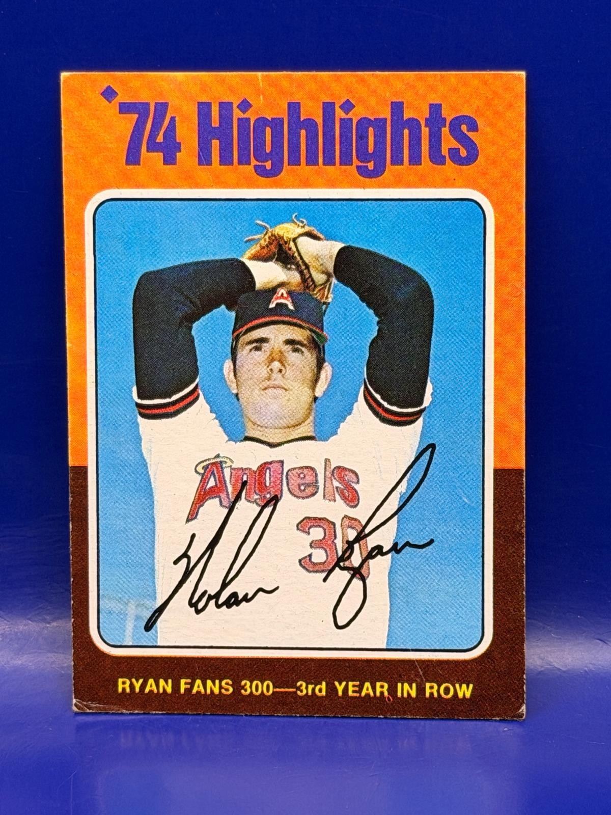 1975 Topps #5 Nolan Ryan