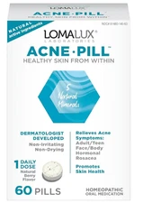 Acne Pills – Skin Clearing Support with 5 Natural Minerals Zinc & Sulfur – Derma