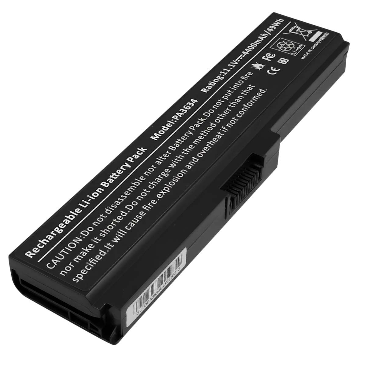 Batterie Toshiba Satellite Pro U400 Avizar de remplacement 11.1V 4400mAh noire