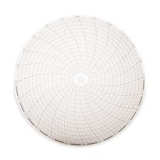 Dickson C457 Chart, 8 In, 0 To 14, 24 Hr, Pk60